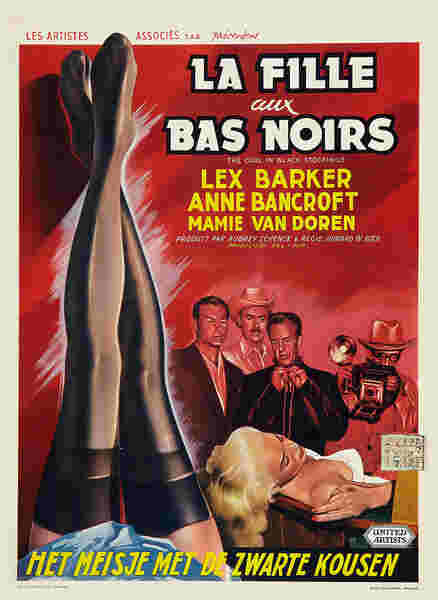 The Girl in Black Stockings (1957) starring Lex Barker on DVD on DVD