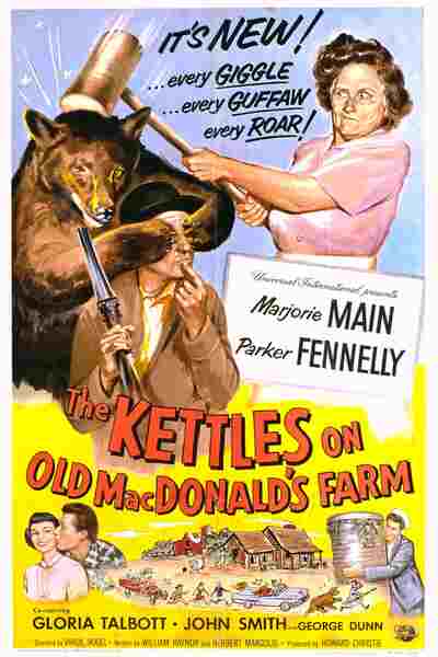 The Kettles on Old MacDonald's Farm (1957) starring Marjorie Main on DVD on DVD