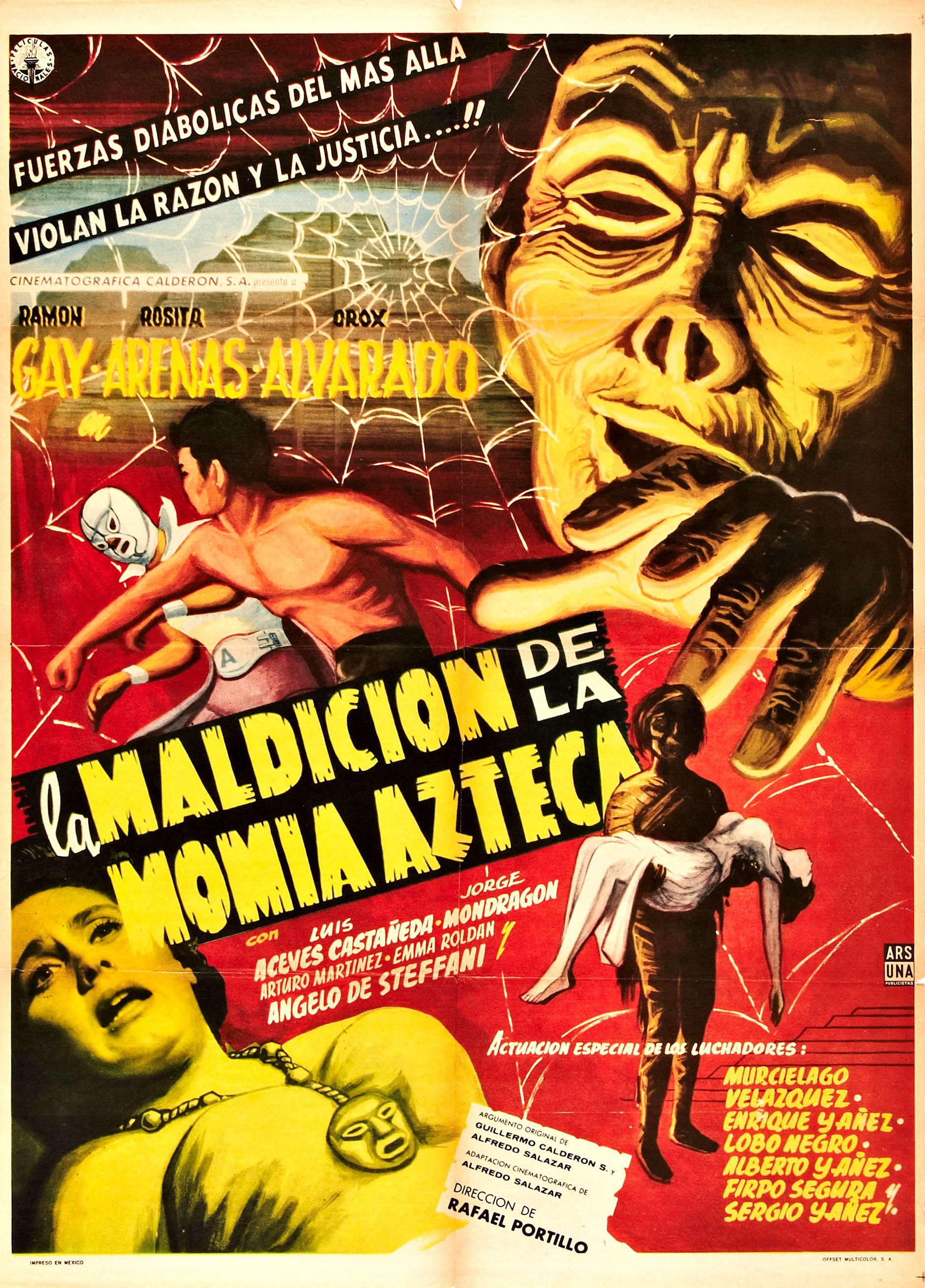 La maldición de la momia azteca (1957) with English Subtitles on DVD on DVD