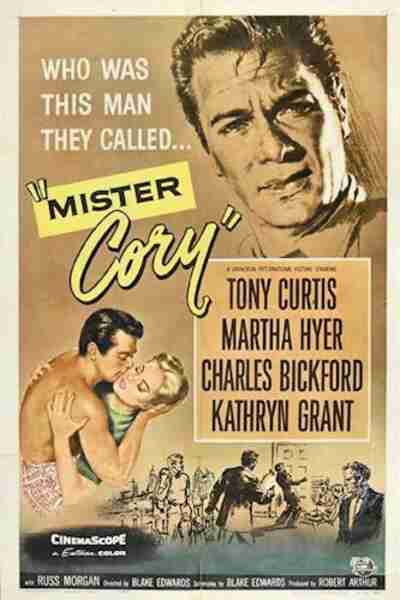 Mister Cory (1957) starring Tony Curtis on DVD on DVD