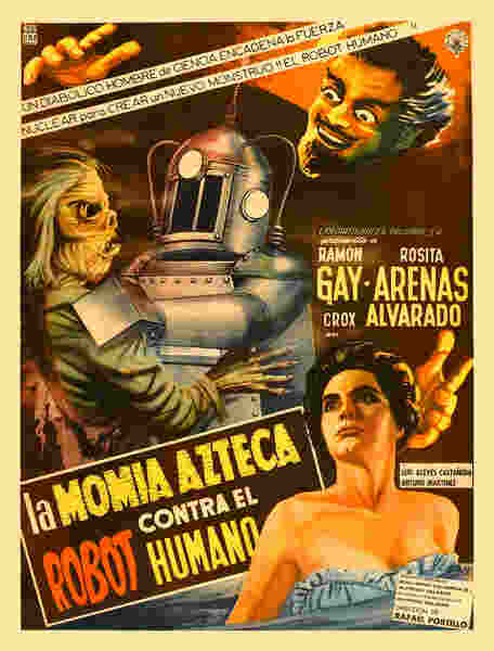 The Aztec Mummy Against the Humanoid Robot (1958) with English Subtitles on DVD on DVD