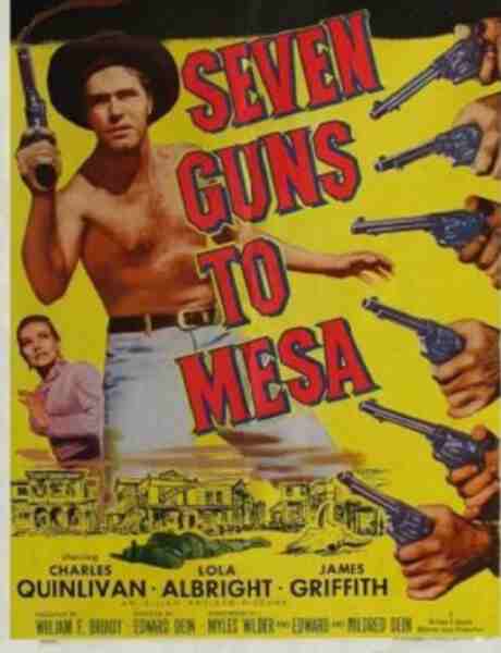 Seven Guns to Mesa (1958) starring Charles Quinlivan on DVD on DVD