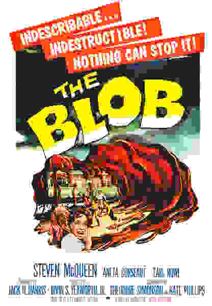 The Blob (1958) starring Steve McQueen on DVD on DVD