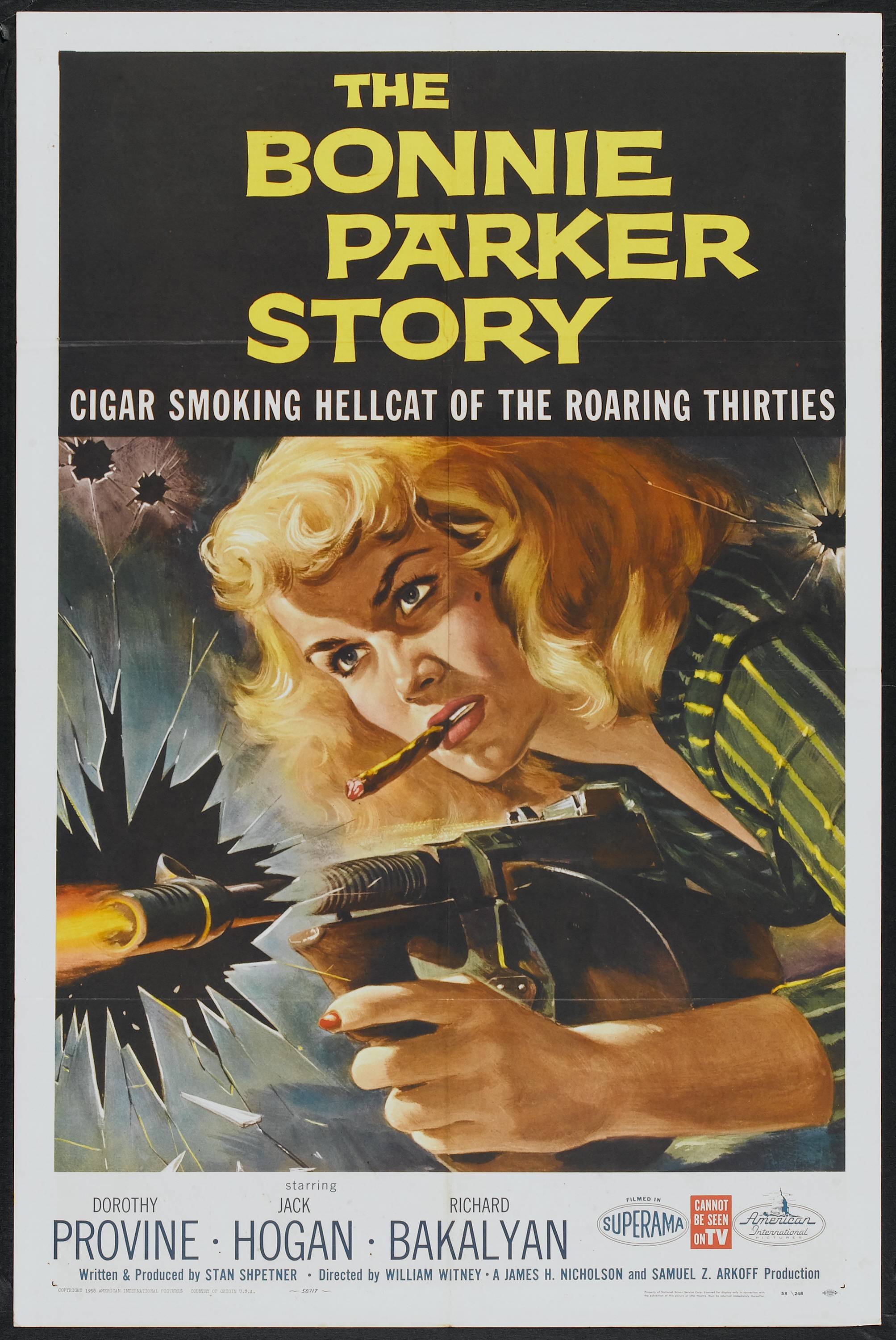 The Bonnie Parker Story (1958) starring Dorothy Provine on DVD DVD The Bonnie Parker Story (1958) starring Dorothy Provine on DVD on DVD