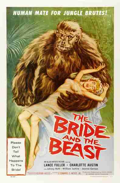 The Bride and the Beast (1958) starring Charlotte Austin on DVD on DVD