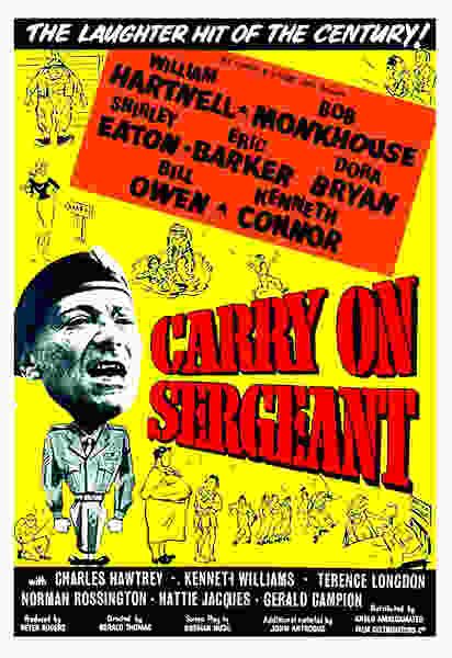 Carry On Sergeant (1958) starring William Hartnell on DVD on DVD