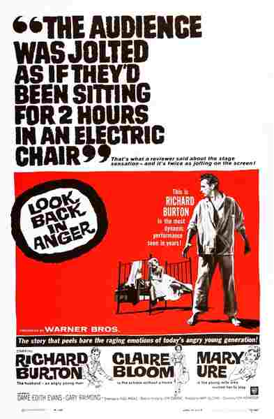 Look Back in Anger (1959) starring Richard Burton on DVD on DVD