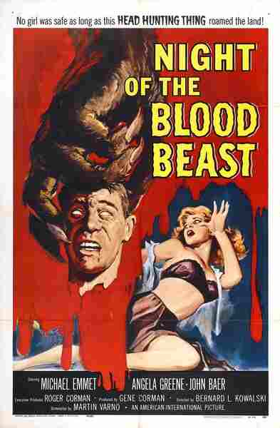 Night of the Blood Beast (1958) starring Michael Emmet on DVD on DVD