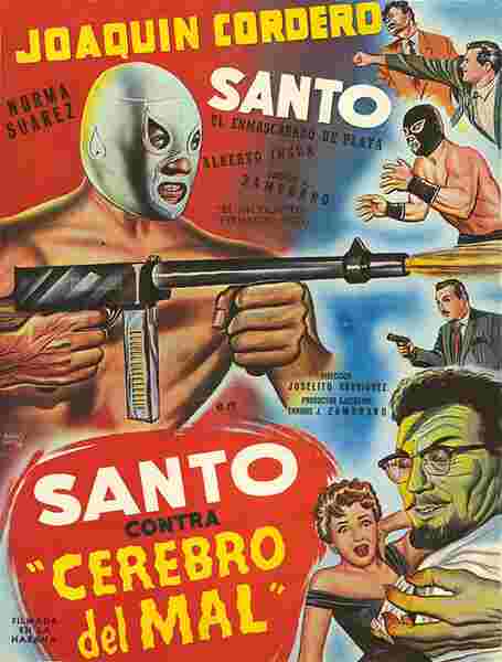 Santo contra cerebro del mal (1961) with English Subtitles on DVD on DVD