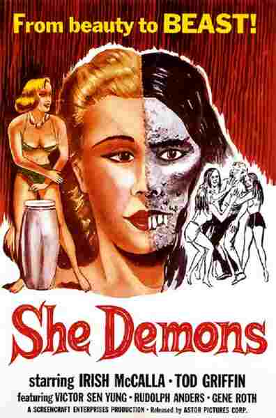 She Demons (1958) starring Irish McCalla on DVD on DVD
