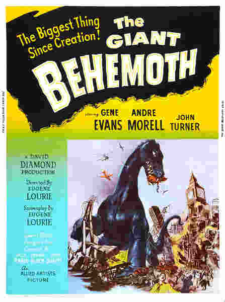 The Giant Behemoth (1959) starring Gene Evans on DVD on DVD