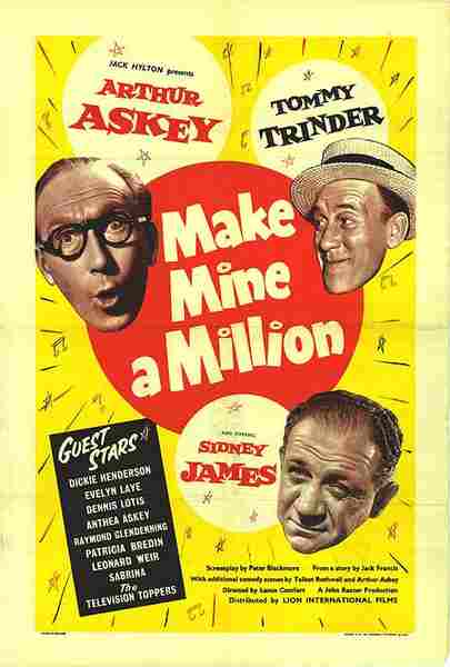Make Mine a Million (1959) starring Arthur Askey on DVD on DVD