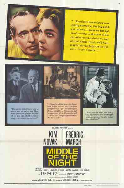 Middle of the Night (1959) starring Kim Novak on DVD on DVD