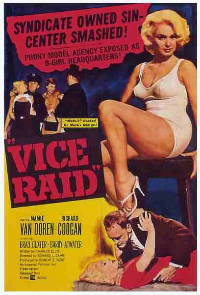 Vice Raid (1959) starring Mamie Van Doren on DVD on DVD