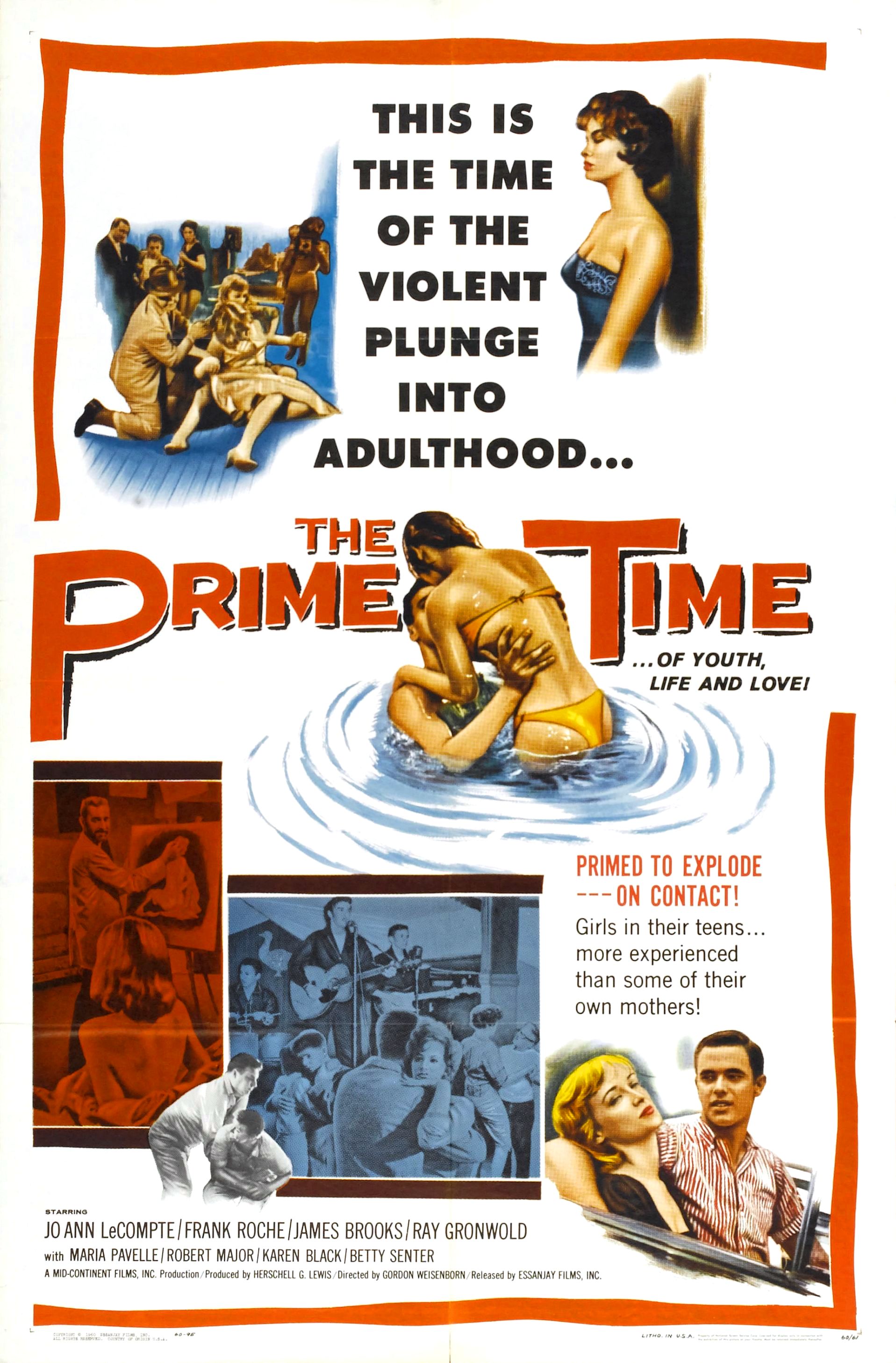 The Prime Time (1960) starring Jo Ann LeCompte on DVD on DVD