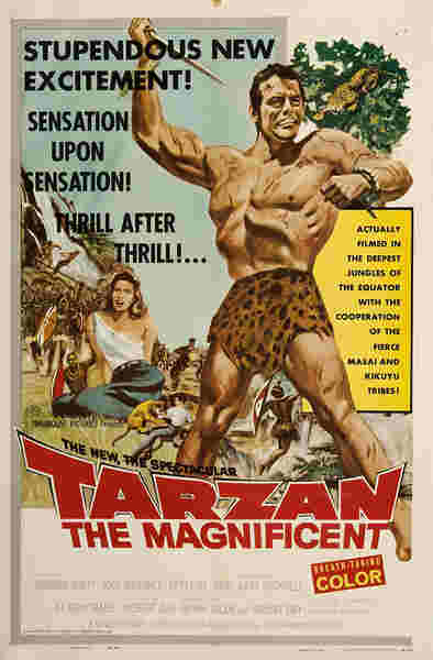 Tarzan the Magnificent (1960) starring Gordon Scott on DVD on DVD
