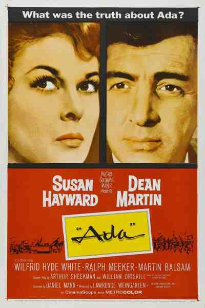 Ada (1961) starring Susan Hayward on DVD on DVD