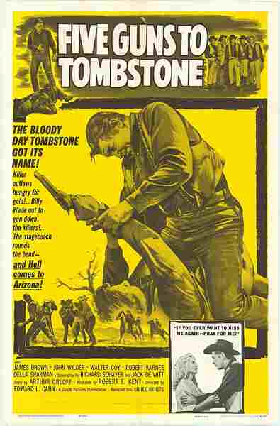 Five Guns to Tombstone (1960) starring James Brown on DVD on DVD
