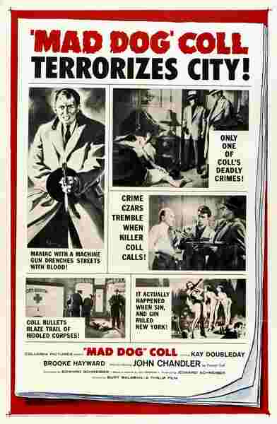 Mad Dog Coll (1961) starring John Davis Chandler on DVD on DVD