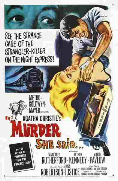 Murder She Said (1961) starring Margaret Rutherford on DVD on DVD