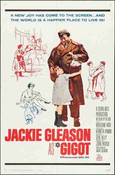 Gigot (1962) starring Jackie Gleason on DVD on DVD