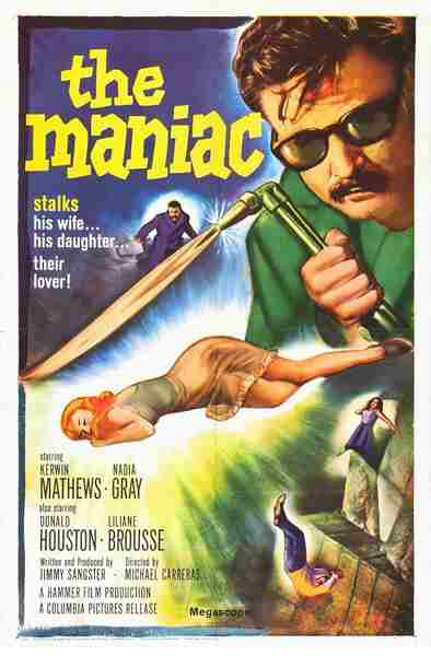 Maniac (1963) with English Subtitles on DVD on DVD