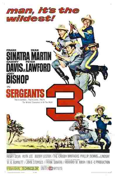 Sergeants 3 (1962) starring Frank Sinatra on DVD on DVD