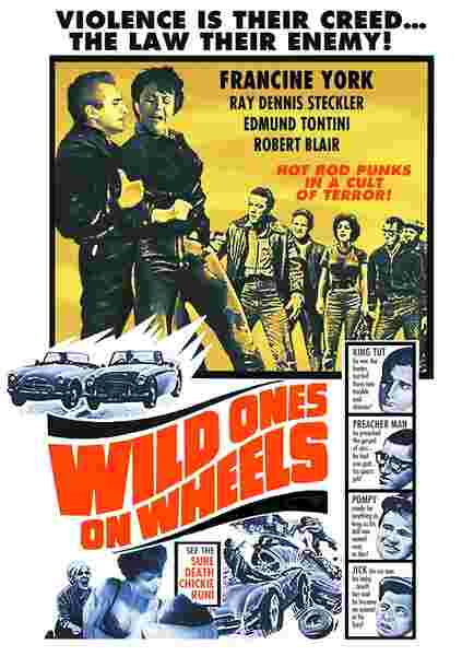 Wild Ones on Wheels (1962) starring Francine York on DVD on DVD