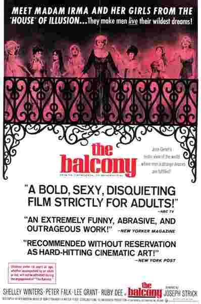 The Balcony (1963) starring Shelley Winters on DVD on DVD