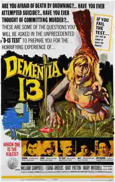 Dementia 13 (1963) starring William Campbell on DVD on DVD