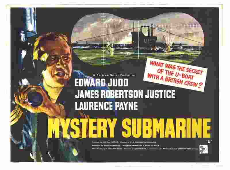 Mystery Submarine (1962) starring Edward Judd on DVD on DVD