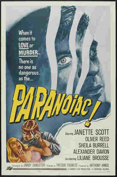 Paranoiac (1963) starring Janette Scott on DVD on DVD