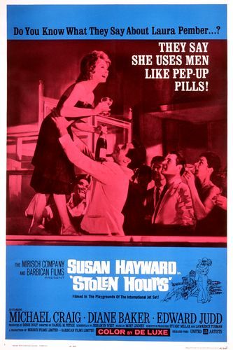 Stolen Hours (1963) starring Susan Hayward on DVD on DVD