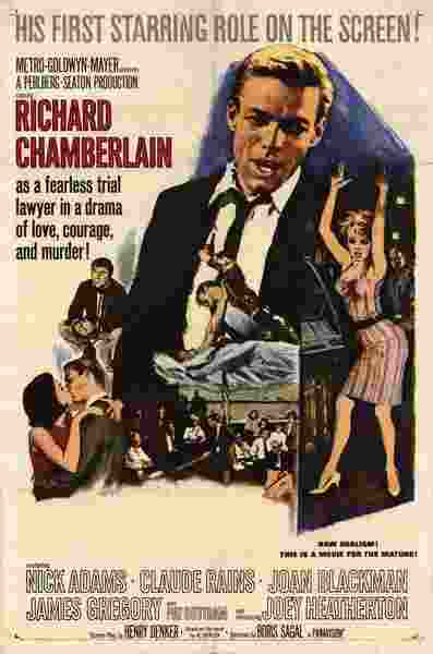 Twilight of Honor (1963) starring Richard Chamberlain on DVD on DVD