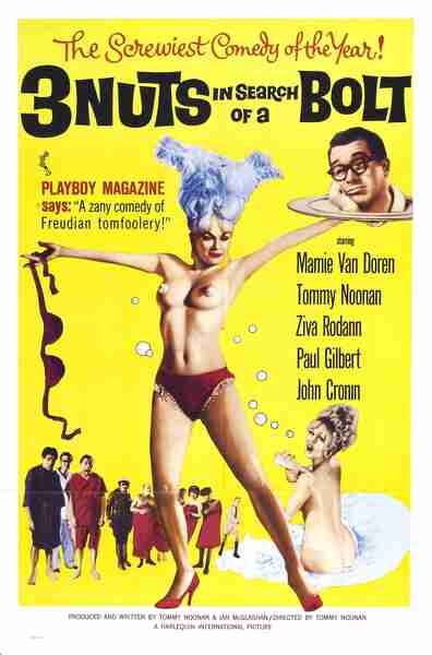 3 Nuts in Search of a Bolt (1964) starring Mamie Van Doren on DVD on DVD