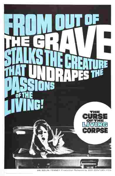 The Curse of the Living Corpse (1964) starring Roy Scheider on DVD on DVD