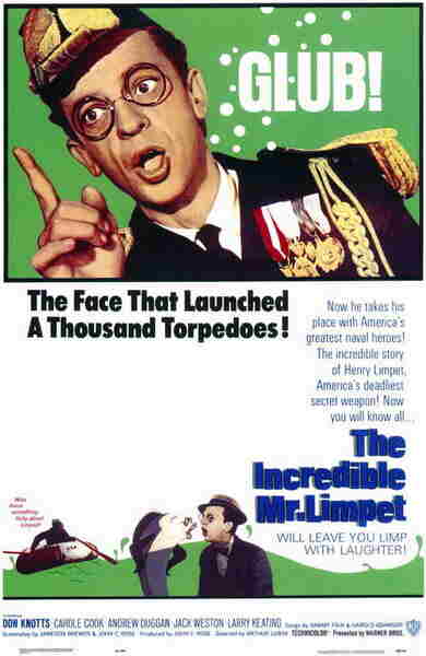 The Incredible Mr. Limpet (1964) starring Don Knotts on DVD on DVD
