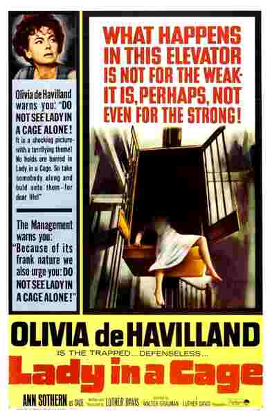Lady in a Cage (1964) starring Olivia de Havilland on DVD on DVD