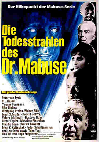 The Death Ray of Dr. Mabuse (1964) with English Subtitles on DVD on DVD