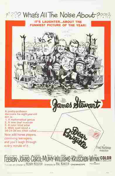 Dear Brigitte (1965) starring James Stewart on DVD on DVD