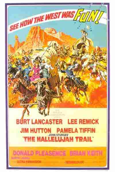 The Hallelujah Trail (1965) starring Burt Lancaster on DVD on DVD