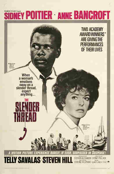 The Slender Thread (1965) starring Sidney Poitier on DVD on DVD