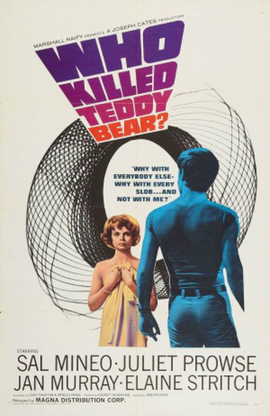 Who Killed Teddy Bear (1965) starring Sal Mineo on DVD on DVD
