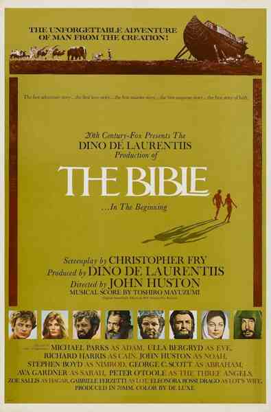 The Bible: In the Beginning... (1966) starring Michael Parks on DVD on DVD
