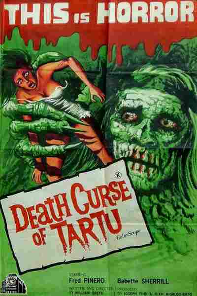 Death Curse of Tartu (1966) starring Fred Pinero on DVD on DVD