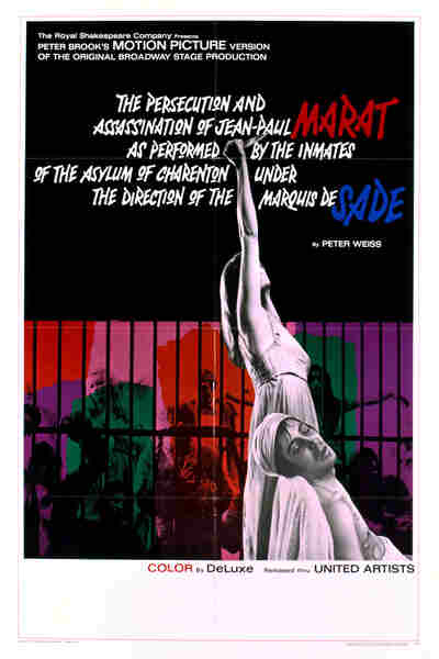 Marat/Sade (1967) starring Patrick Magee on DVD on DVD
