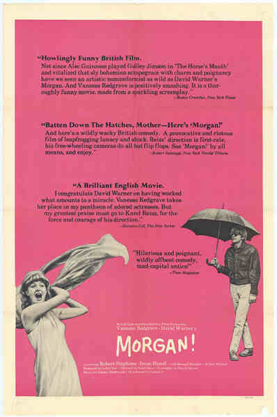 Morgan! (1966) starring David Warner on DVD on DVD