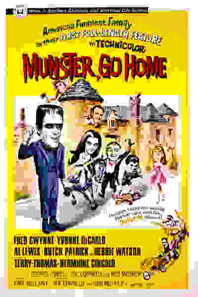 Munster, Go Home! (1966) starring Fred Gwynne on DVD on DVD