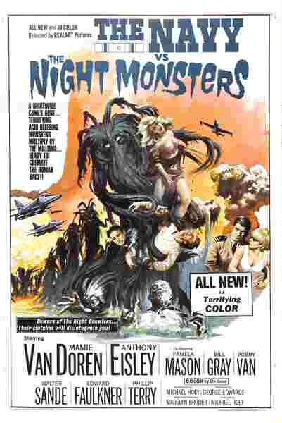 The Navy vs. the Night Monsters (1966) starring Mamie Van Doren on DVD on DVD