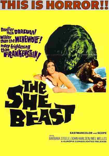 She Beast (1966) starring Barbara Steele on DVD on DVD